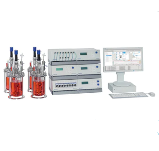 德國(guó)艾本德Eppendorf,DASGIP? Parallel Bioreactor System, 適用細(xì)胞培養(yǎng)，最大 50?sL/h 通氣, 12 罐體系統(tǒng)，臺(tái)式罐體